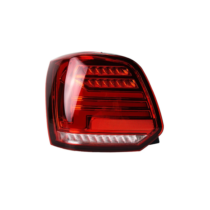 Car Rear Lamp For Volkswagen Polo LED Tail Light 20 11-20 18 LED Brake Lights Reverse Fog Taillights Auto Accessories