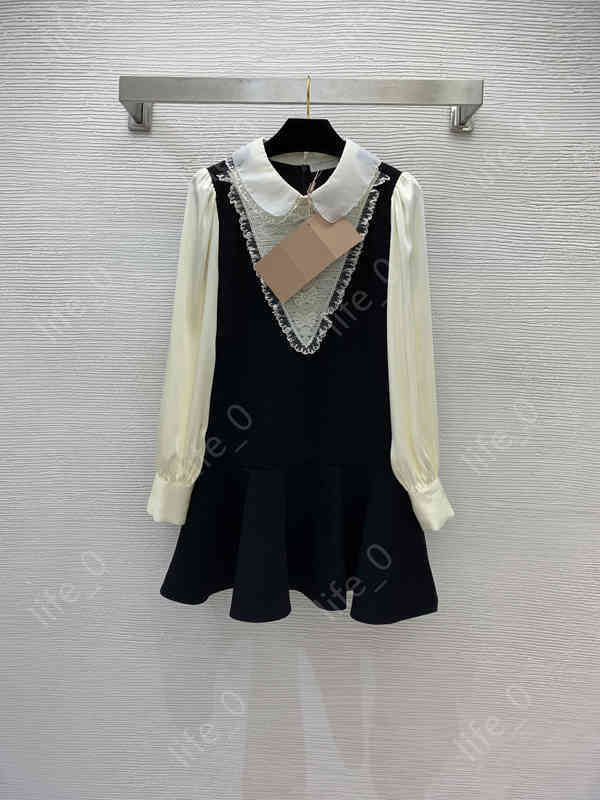 Fashion Women Designer Dress Bow Brooch Decorative Button Placket Embroidered Slim A-Type Dresses Plus Size Women Clothing Luxury Dress High Quality, Black khaki
Fashion Women Designer Dress Bow Brooch Decorative Button Placket Embroidered Slim A-Type Dresses Plus Size Women Clothing Luxury Dress High Quality, Black khaki