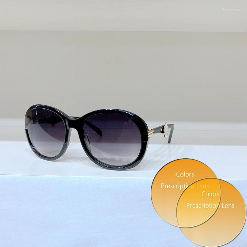 Sunglasses Black Round Frame Gradient Gray Lens High Quality Women's Myopia Prescription 5316 Fashion Men's GlassesSunglasses
Sunglasses Black Round Frame Gradient Gray Lens High Quality Women's Myopia Prescription 5316 Fashion Men's GlassesSunglasses