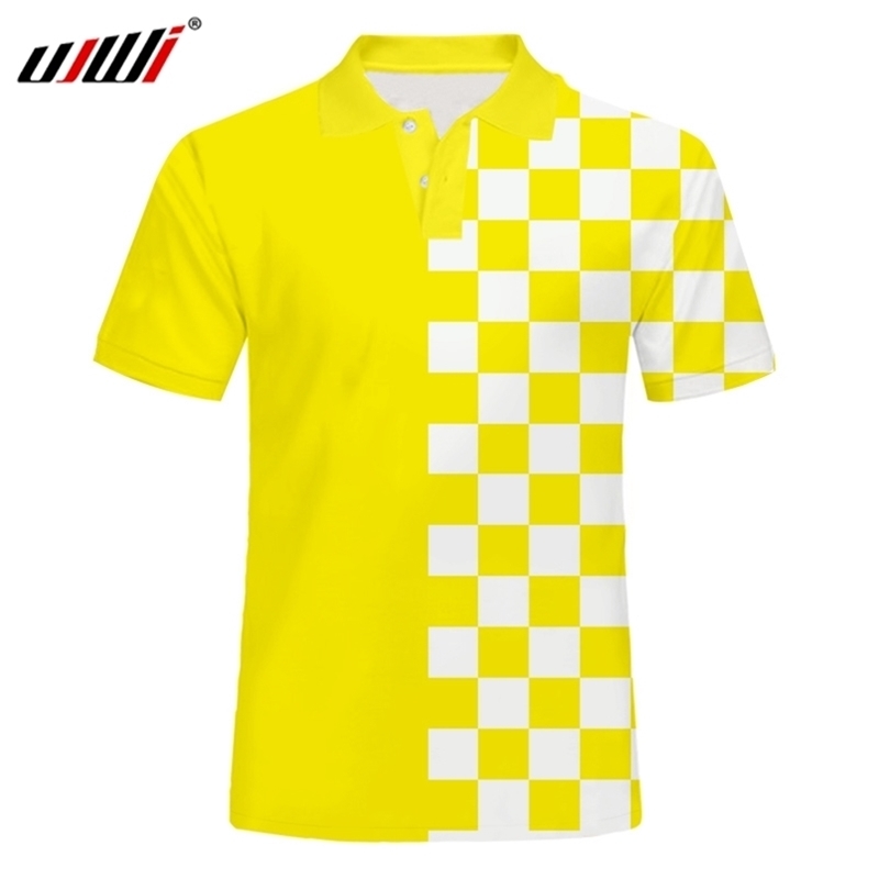 UJWI Design Polo Shirts Men 3D Print Tees Yellow White Plaid Casual Short Sleeve Customize Oversize Wholesale Vendors 220616, Lattice
UJWI Design Polo Shirts Men 3D Print Tees Yellow White Plaid Casual Short Sleeve Customize Oversize Wholesale Vendors 220616, Lattice