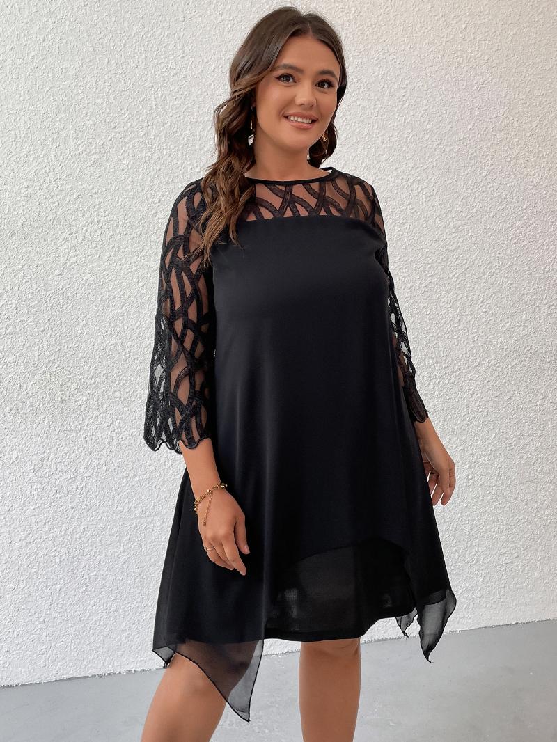 Plus Size Dresses Elegant Party Ladies Women For Weddings Lace Short Sleeve Clothing Summer Knee Length O Neck Sexy Dress 2022Plus, Black
Plus Size Dresses Elegant Party Ladies Women For Weddings Lace Short Sleeve Clothing Summer Knee Length O Neck Sexy Dress 2022Plus, Black