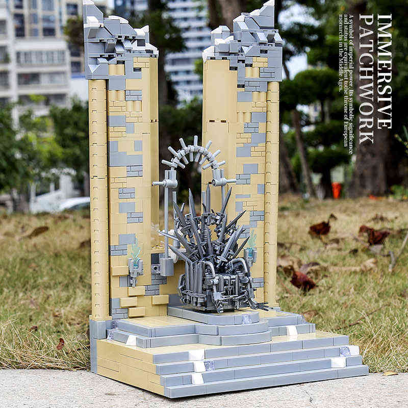 Famous Movie Game of The Iron Throne Model 1146PCS Building Blocks Assembly Bricks Educational Toys Children Gifts Y220510