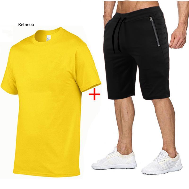 Men's Tracksuits Summer Men's Sports Suit Casual T-Shirt Shorts Without Hood Fitness Basketball SuitMen's, White blue
Men's Tracksuits Summer Men's Sports Suit Casual T-Shirt Shorts Without Hood Fitness Basketball SuitMen's, White blue