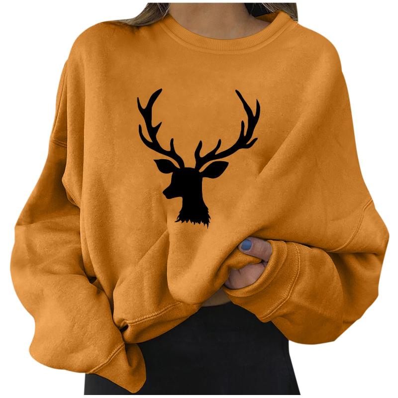 Women' Hoodies & Sweatshirts Christmas Women Fashion Cap Elk Printed Hoodie Oversized Sweatshirt Clothing Sudadera Con CapuchaWomen, Black
Women' Hoodies & Sweatshirts Christmas Women Fashion Cap Elk Printed Hoodie Oversized Sweatshirt Clothing Sudadera Con CapuchaWomen, Black