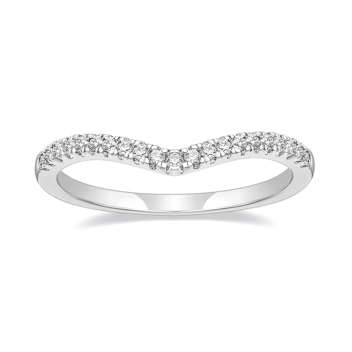 Cluster Rings Tigrade Cubic Zirconia Eternity Band V Shape Cz Stacking Engagement Ring For Women Size 312.5 amvQp
Cluster Rings Tigrade Cubic Zirconia Eternity Band V Shape Cz Stacking Engagement Ring For Women Size 312.5 amvQp