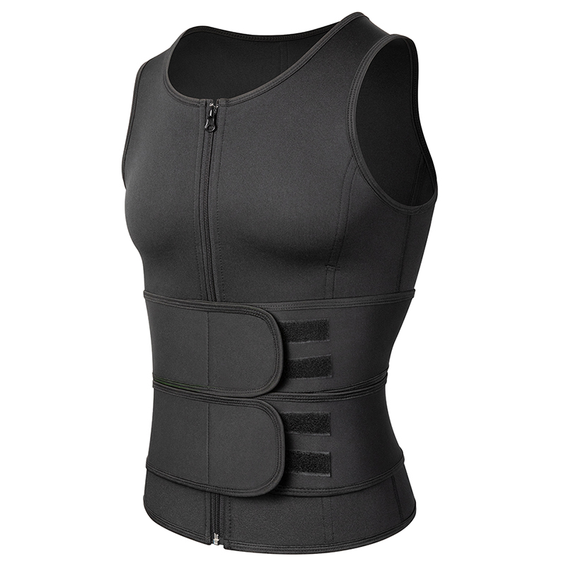 Men Body Shaper Waist Trainer Sauna Suit Sweat Vest Slimming Underwear Fat Burner Workout Tank Tops Weight Loss Shirt Shapewear by sea, Black
Men Body Shaper Waist Trainer Sauna Suit Sweat Vest Slimming Underwear Fat Burner Workout Tank Tops Weight Loss Shirt Shapewear by sea, Black