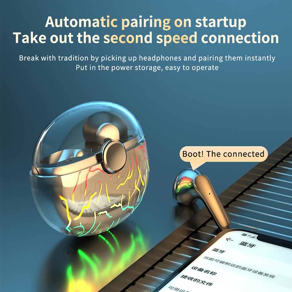 Cool Gradient VG58 Earphone Headset True Wireless TWS Headphone Bluetooth 50 Earbuds For In Ear Buds Phone Mobile Blutooth Handsf3