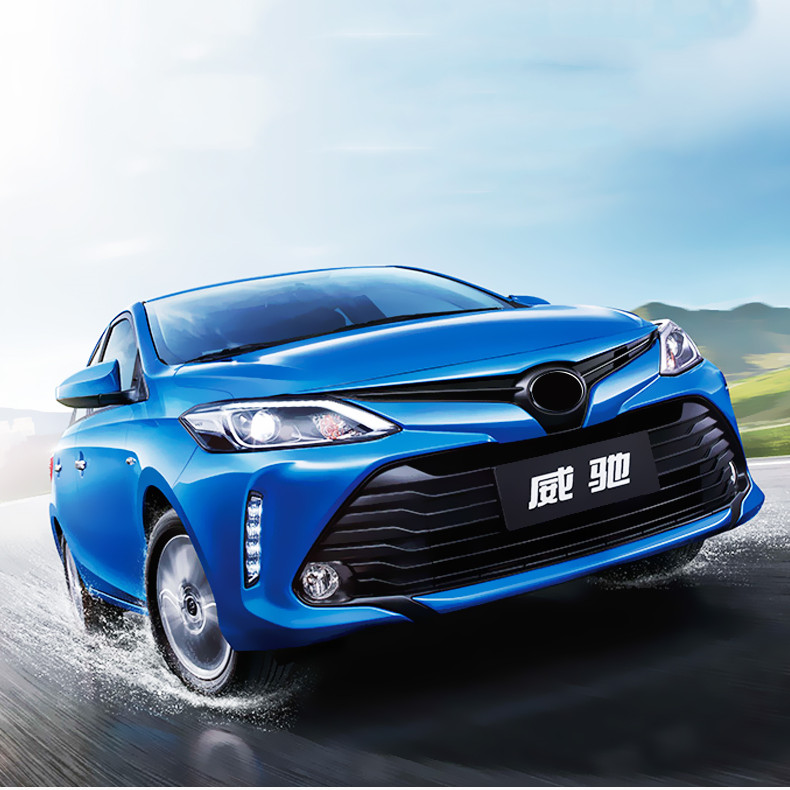 High Beam Head Lamp For Toyota Vios LED Headlight 20 17-19 Blue DRL Turn Signal Dual-beam Lens LED Running Lights