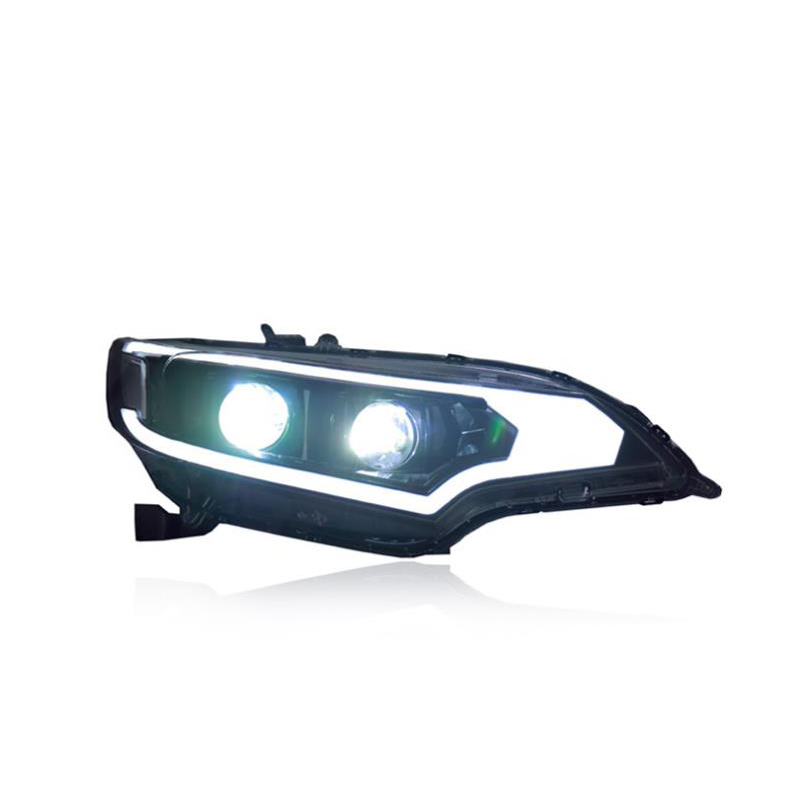 LED Headlight For Honda Jazz Fit Headlight Assembly DRL High Beam Light Streamer Turn Signal 20 14-20 20