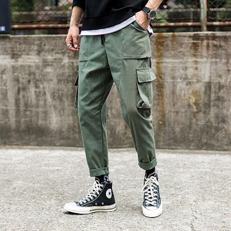 Men's Pants Four Seasons Versatile Multi-pocket Port Fashion Brand Casual Men's Overalls Straight Loose Japanese Korean TrousersMen's He, Black
Men's Pants Four Seasons Versatile Multi-pocket Port Fashion Brand Casual Men's Overalls Straight Loose Japanese Korean TrousersMen's He, Black