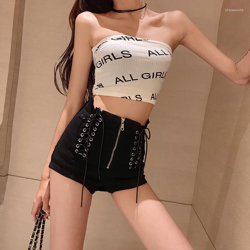 Women' Shorts Summer High Waist Denim Women Fashions Cross Bandage Zipper Sexy Female Skinny Lace-Up Korean Stretch Jeans Women, Black
Women' Shorts Summer High Waist Denim Women Fashions Cross Bandage Zipper Sexy Female Skinny Lace-Up Korean Stretch Jeans Women, Black