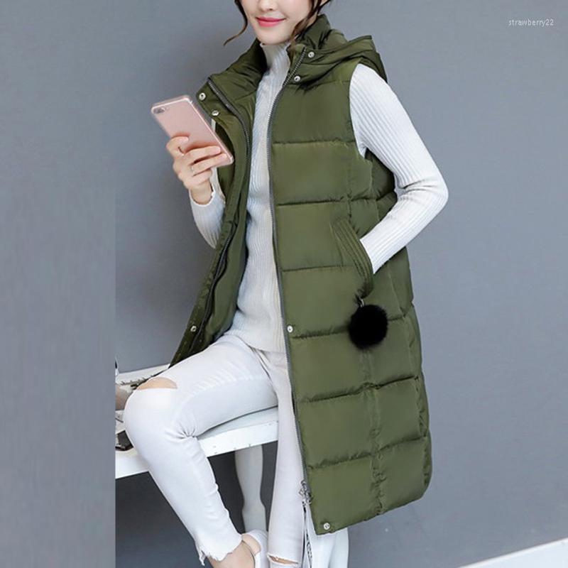 Women's Vests Autumn Winter Women Fashion Hooded Sleeveless Vest Long Parkas Warm Black Zipper Down Coat Parka 2022 Stra22, Gn
Women's Vests Autumn Winter Women Fashion Hooded Sleeveless Vest Long Parkas Warm Black Zipper Down Coat Parka 2022 Stra22, Gn