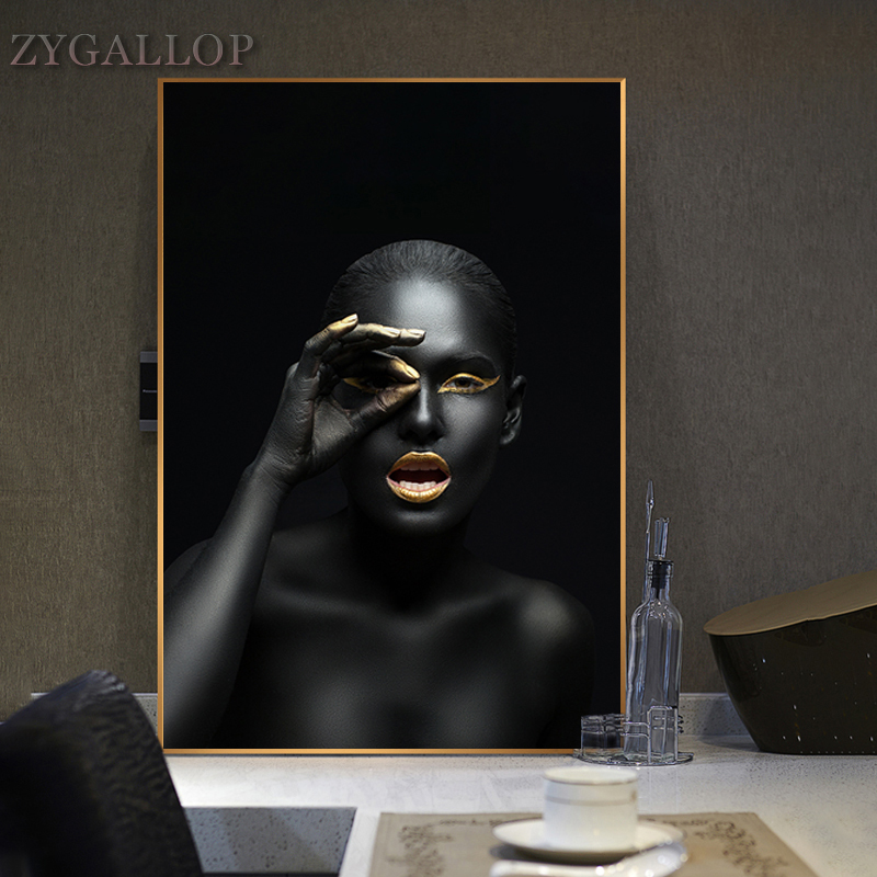 Black Women Posters and Prints African Woman Picture Print Canvas Painting Modern Luxury Style Wall Art Pictures for Home Design
Black Women Posters and Prints African Woman Picture Print Canvas Painting Modern Luxury Style Wall Art Pictures for Home Design