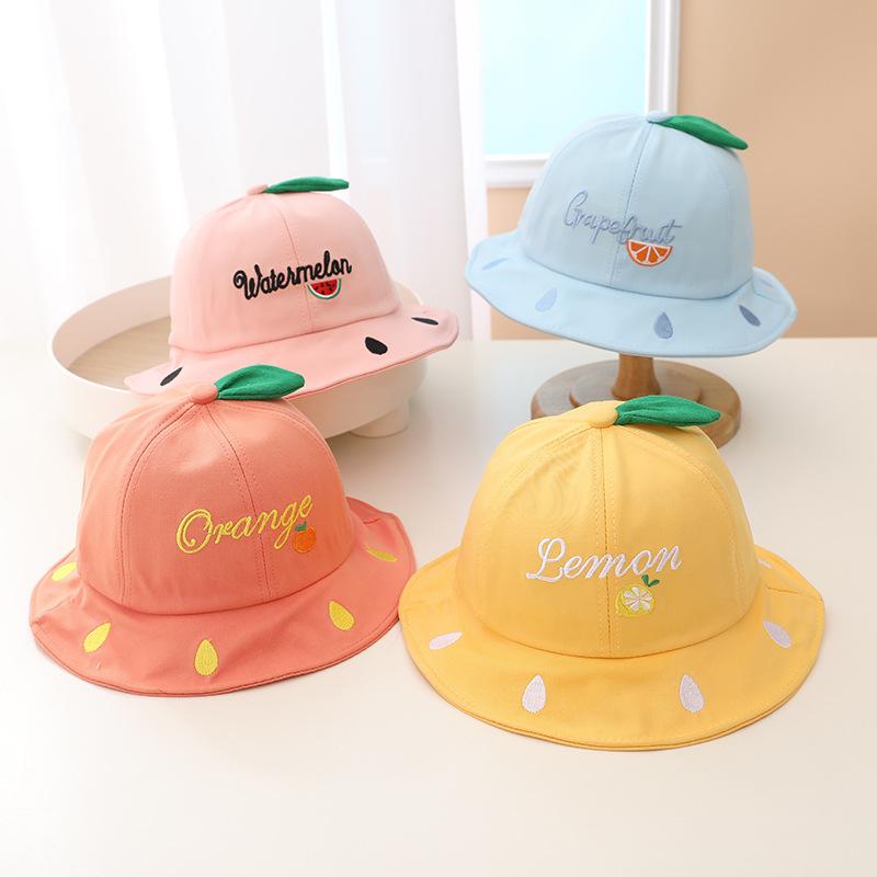 Berets Spring Embroidery Bucket Hat Baby Windproof Cartoon Fruit Sombrero Cap Kids Cute Sunshade Fishing Boy Girl 2-6 Years Bob, Pink
Berets Spring Embroidery Bucket Hat Baby Windproof Cartoon Fruit Sombrero Cap Kids Cute Sunshade Fishing Boy Girl 2-6 Years Bob, Pink