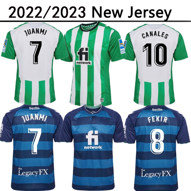 22 23 Real Betis home away Soccer Jerseys JUANMI B.IGLESIAS 2022 2023 JOAQUIN CANALES FEKIR Football Shirt ALEX MORENO WILLIAN J. Mens Jersey
22 23 Real Betis home away Soccer Jerseys JUANMI B.IGLESIAS 2022 2023 JOAQUIN CANALES FEKIR Football Shirt ALEX MORENO WILLIAN J. Mens Jersey