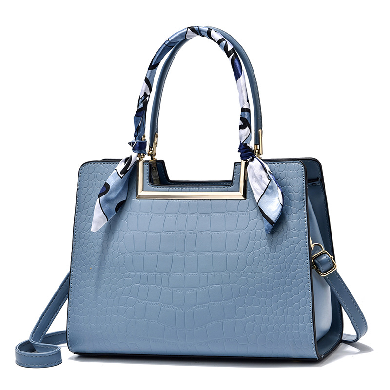 PT 2022 The New womens elegant Shoulder Bag Handbag Tote Hobos Bags Purse Wallets Letters Alligator Plain Hasp Handle extravagant High capacity light blue Handbags, White
PT 2022 The New womens elegant Shoulder Bag Handbag Tote Hobos Bags Purse Wallets Letters Alligator Plain Hasp Handle extravagant High capacity light blue Handbags, White