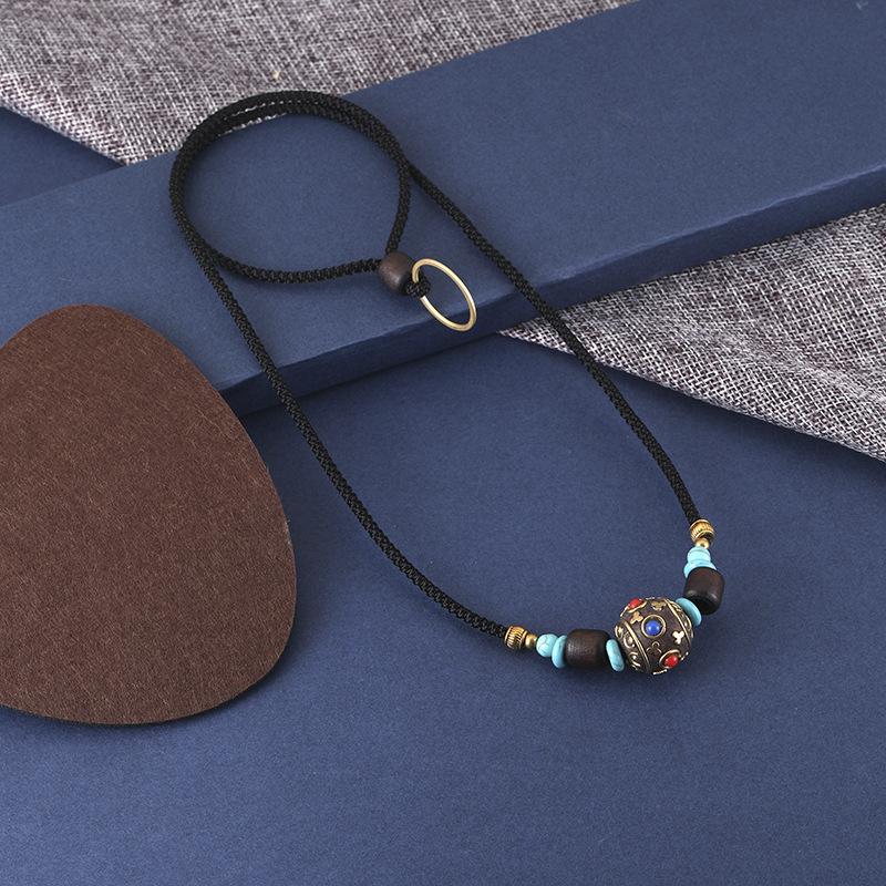 Chokers Classical Ethnic Style Nepal Beads Necklace Vintage Simple Fashion Adjustable Choker Necklaces Collar Boho JewelryChokers
Chokers Classical Ethnic Style Nepal Beads Necklace Vintage Simple Fashion Adjustable Choker Necklaces Collar Boho JewelryChokers