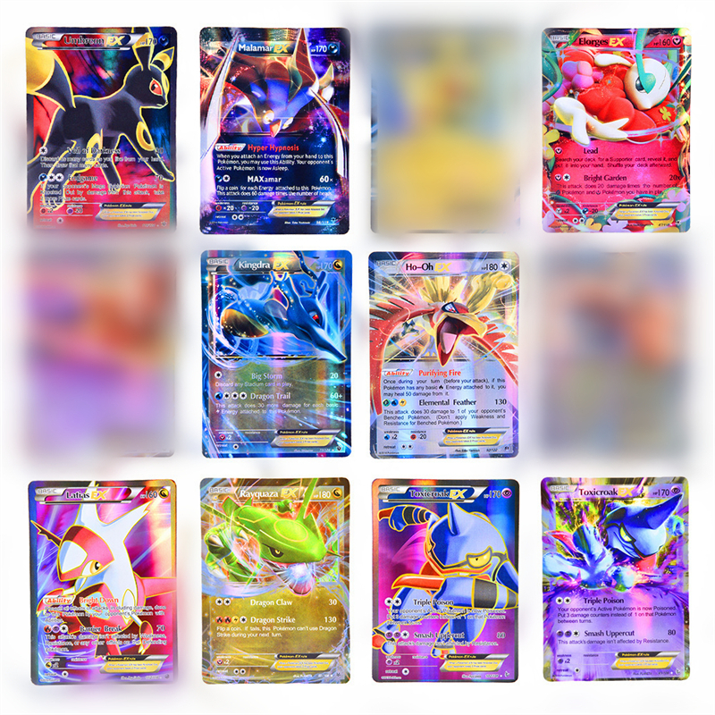 100Pcs kids Cards Toys Trading Cards Game EX Sword Shield Collection Box Espada Escudo Puzzles Games
100Pcs kids Cards Toys Trading Cards Game EX Sword Shield Collection Box Espada Escudo Puzzles Games