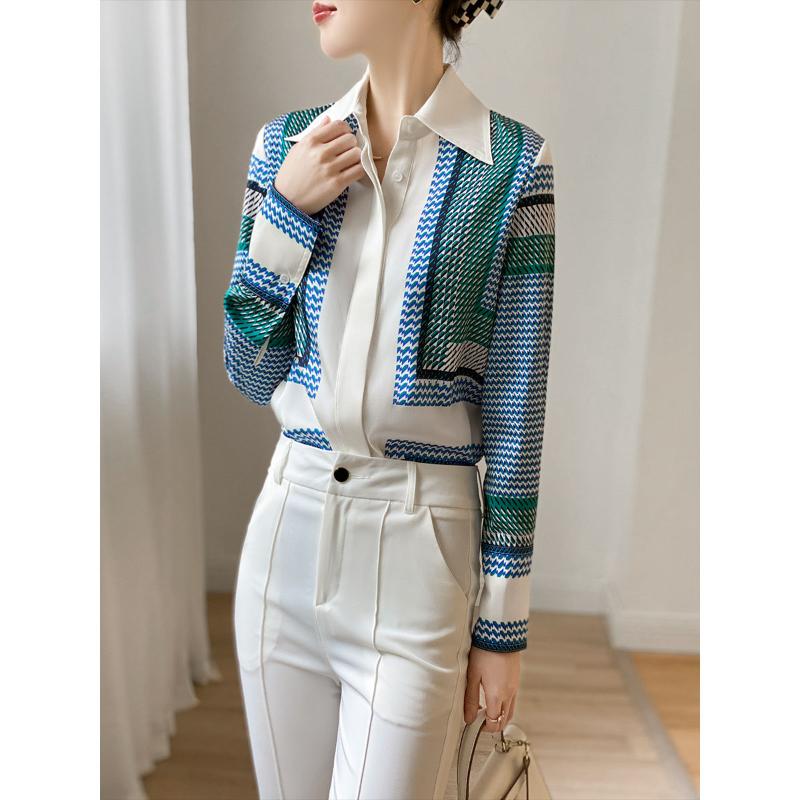 Women' Blouses & Shirts Fashion Cotton Women Long Sleeve Tops Office Lady Basic Shirt Button Solid Woman Blouse L01Women, Blue changxiu
Women' Blouses & Shirts Fashion Cotton Women Long Sleeve Tops Office Lady Basic Shirt Button Solid Woman Blouse L01Women, Blue changxiu