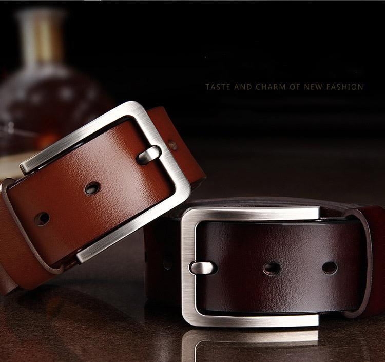Belts Men Genuine Leather High Quality Vintage Style Male Strap Classic Jeans For Fashion Belt UnisexBelts, Black
Belts Men Genuine Leather High Quality Vintage Style Male Strap Classic Jeans For Fashion Belt UnisexBelts, Black