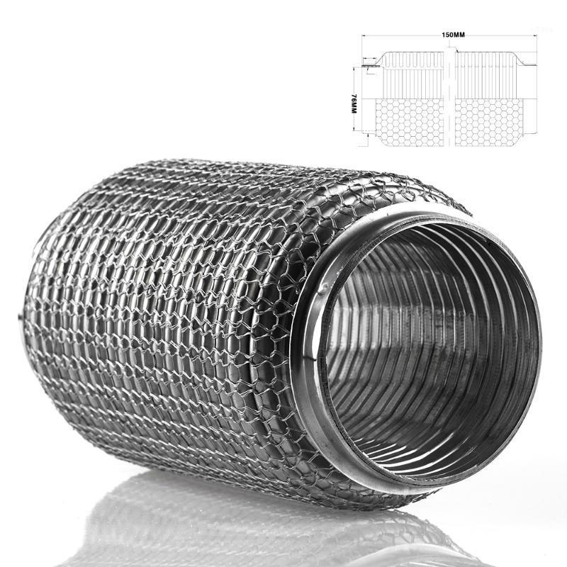 Manifold & Parts High Performance Exhaust Flexible Pipe Interlock Flex Hose Joint SUS304 Super Flexiable Tube Coupling 76X150MM 76X100MMMani
Manifold & Parts High Performance Exhaust Flexible Pipe Interlock Flex Hose Joint SUS304 Super Flexiable Tube Coupling 76X150MM 76X100MMMani