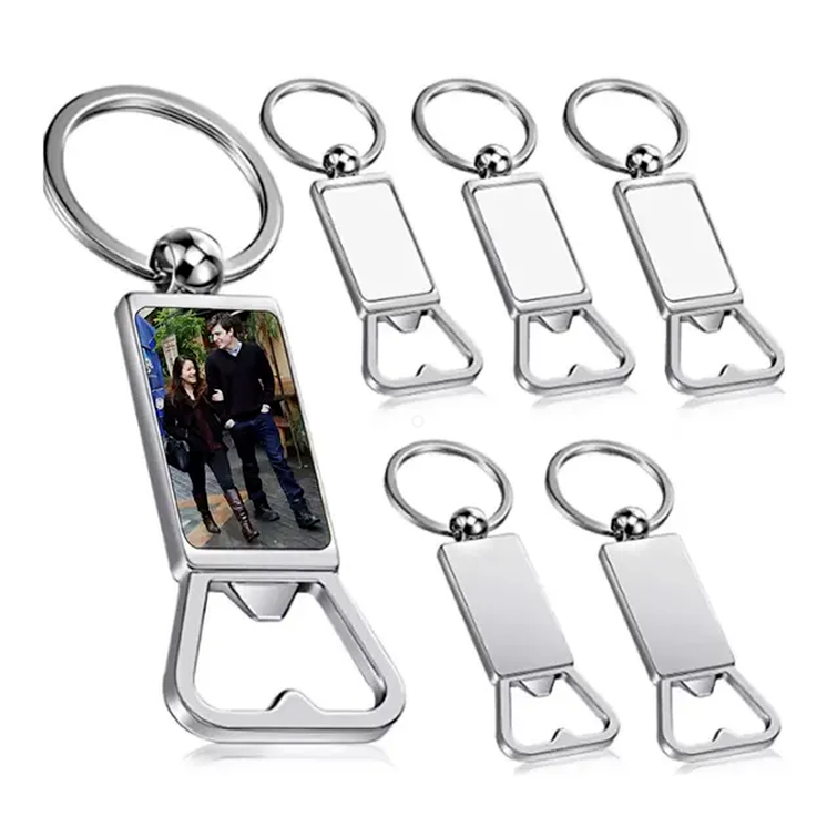 Sublimation Blank Beer Bottle Opener Keychain Metal Heat Transfer Corkscrew Key Ring Household Kitchen Tool Free DHL
Sublimation Blank Beer Bottle Opener Keychain Metal Heat Transfer Corkscrew Key Ring Household Kitchen Tool Free DHL