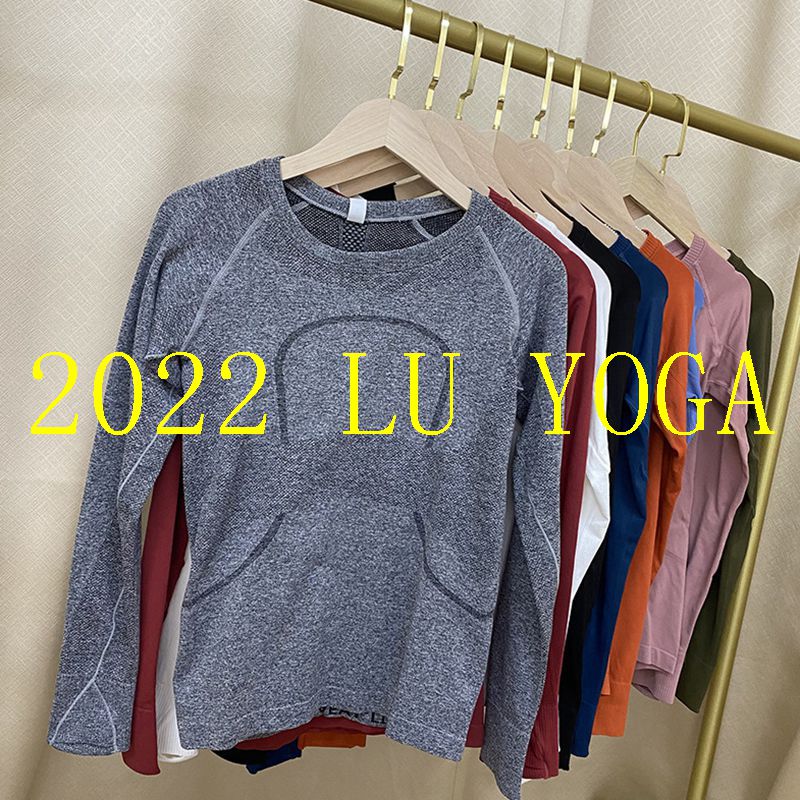 lululemens 2022 NEW Long Sleeve Yoga Shirt Women Swiflty Tech O Neck Sports Gym Tops Fitness Seamless Workout Align Tshirt Breathable Sportwear lu-008
lululemens 2022 NEW Long Sleeve Yoga Shirt Women Swiflty Tech O Neck Sports Gym Tops Fitness Seamless Workout Align Tshirt Breathable Sportwear lu-008
