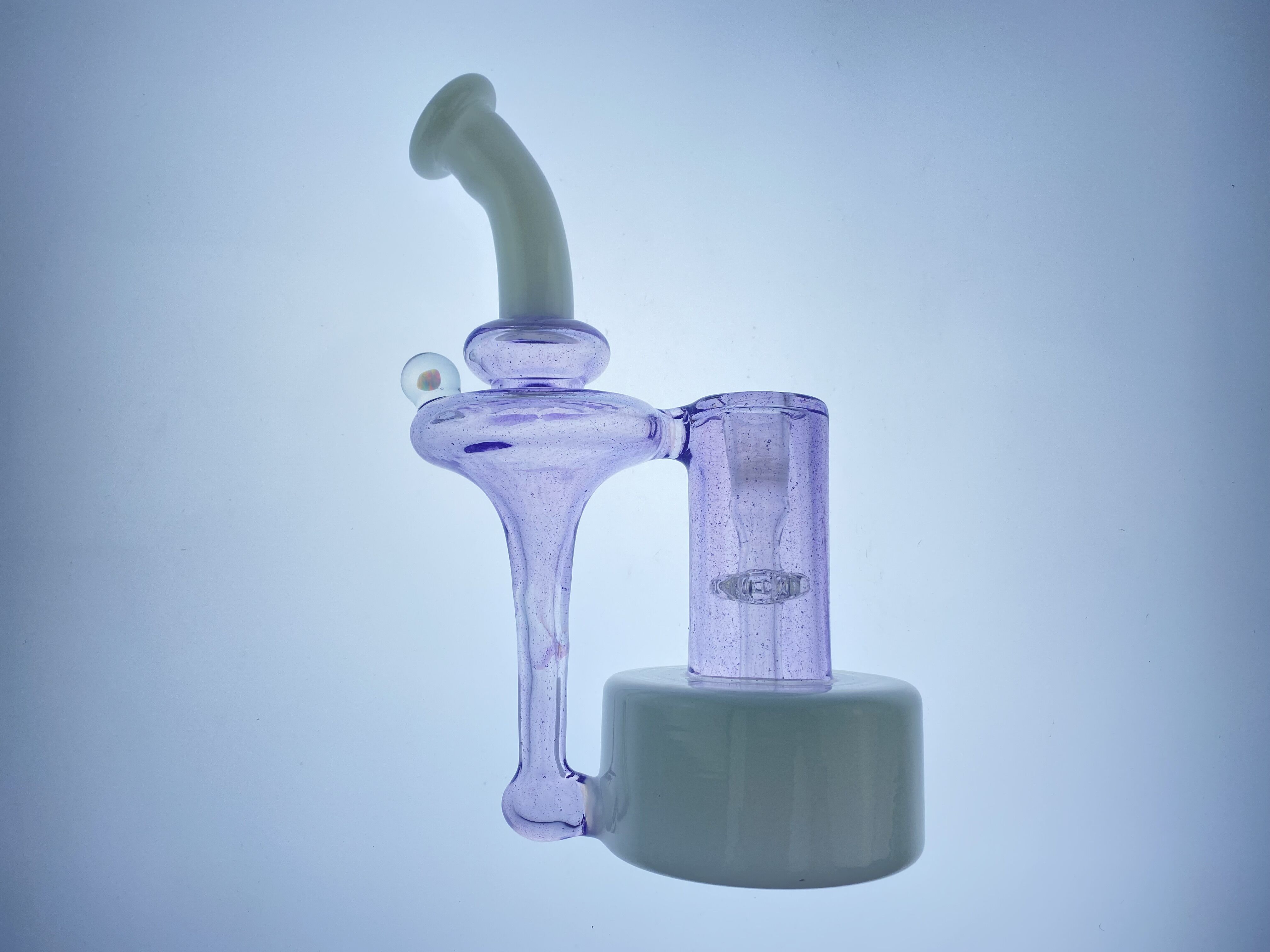 Smoking Accessories white and purple lollipop rbr3.0 14mm jointrecycle opal
Smoking Accessories white and purple lollipop rbr3.0 14mm jointrecycle opal
