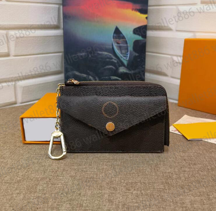 CARD HOLDER RECTO VERSO Designer Fashion Womens Mini Zippy Organizer Wallet Coin Purse Bag Belt Charm Key Pouch Pochette Accessoires M69431, Black flowers
CARD HOLDER RECTO VERSO Designer Fashion Womens Mini Zippy Organizer Wallet Coin Purse Bag Belt Charm Key Pouch Pochette Accessoires M69431, Black flowers