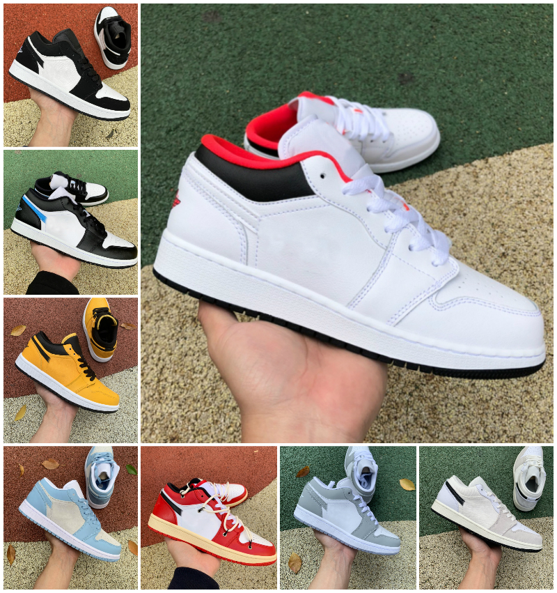 Jumpman 1 1s Low Basketball Shoes 2022 Mens Women Mocha Shadow Pollen Football Aluminum Wolf Grey Pink Gym Red University Blue Court Purple Bred Toe Designer Sneakers, Bubble package bag
Jumpman 1 1s Low Basketball Shoes 2022 Mens Women Mocha Shadow Pollen Football Aluminum Wolf Grey Pink Gym Red University Blue Court Purple Bred Toe Designer Sneakers, Bubble package bag