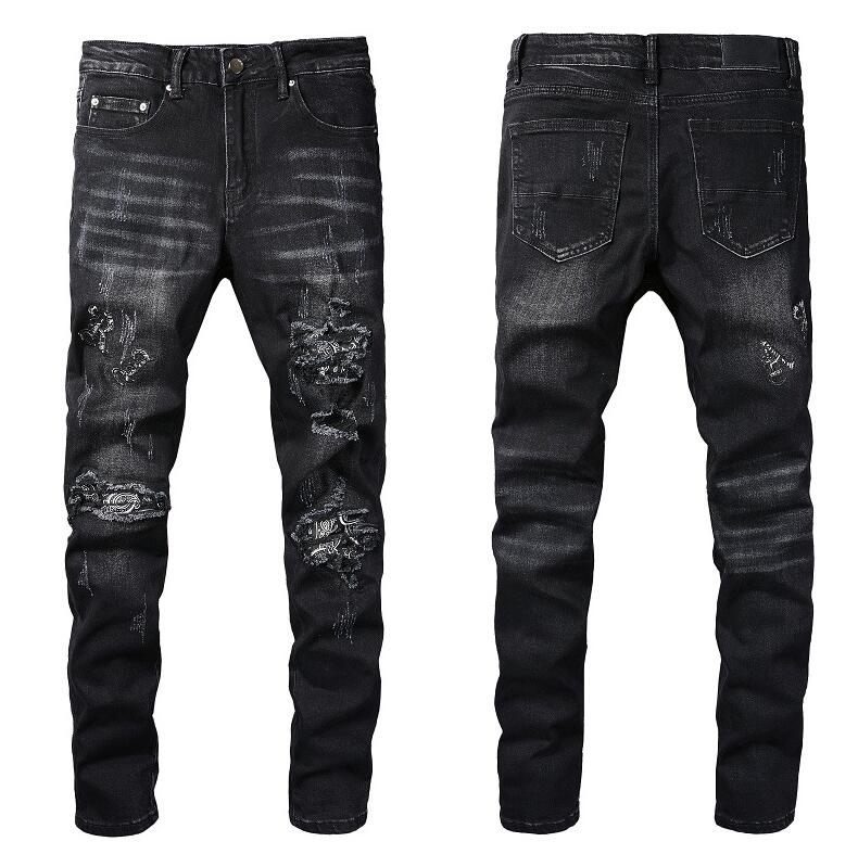 Fashion Mens Jeans Cool Style Luxury Designer Denim Pant Distressed Ripped Biker Black Blue Slim Fit Motorcycle Size 28-40 Iffu, 20
Fashion Mens Jeans Cool Style Luxury Designer Denim Pant Distressed Ripped Biker Black Blue Slim Fit Motorcycle Size 28-40 Iffu, 20