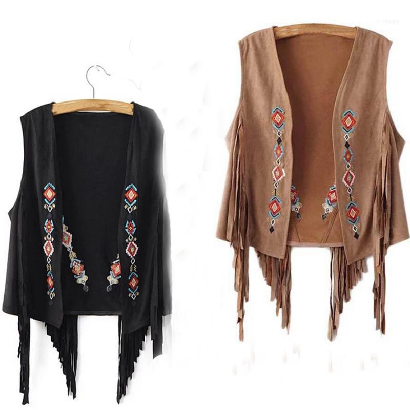 Women's Jackets Wholesale- Luck Dog Women Boho Chamois Embroidered Floral Tassel Short Chic Cardigan Outwear Wwg1, Black
Women's Jackets Wholesale- Luck Dog Women Boho Chamois Embroidered Floral Tassel Short Chic Cardigan Outwear Wwg1, Black