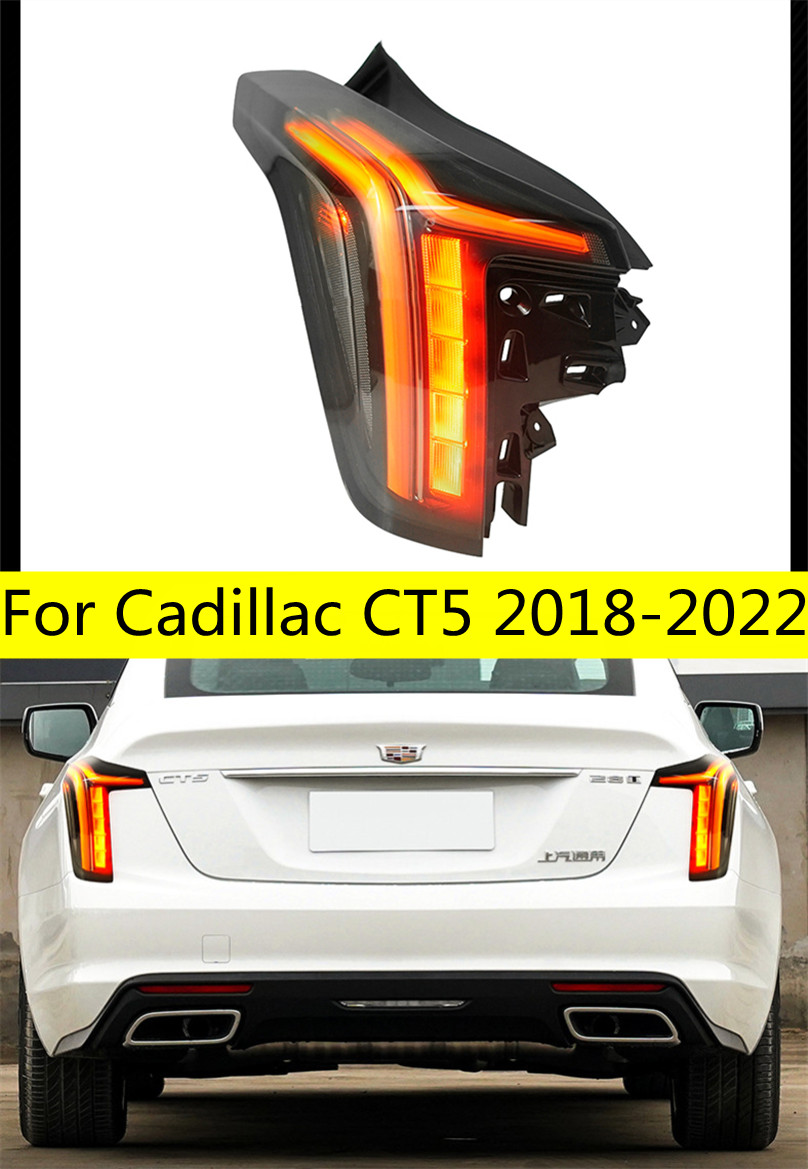 Car Styling For Cadillac CT5 LED Tail Light 18-22 Taillights Rear Lamp DRL Running Signal Brake Reversing Parking light Facelift
Car Styling For Cadillac CT5 LED Tail Light 18-22 Taillights Rear Lamp DRL Running Signal Brake Reversing Parking light Facelift