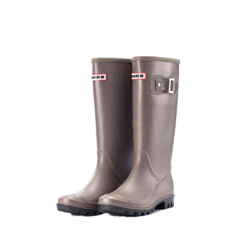 2021 Rubber Rainboots Women's Rain Boots Waterproof Matte Knee-High Wellies Wellington Boots for Garden Work Boots CS583 H220510, Grey
2021 Rubber Rainboots Women's Rain Boots Waterproof Matte Knee-High Wellies Wellington Boots for Garden Work Boots CS583 H220510, Grey