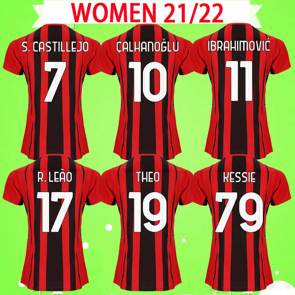 Women AC Maglia da calcio milan 21 22 ladies soccer jersey IBRAHIMOVIC PAQUETA BENNACER ROMAGNOLI CALHANOGLU 2021 2022 girls football shirt
Women AC Maglia da calcio milan 21 22 ladies soccer jersey IBRAHIMOVIC PAQUETA BENNACER ROMAGNOLI CALHANOGLU 2021 2022 girls football shirt