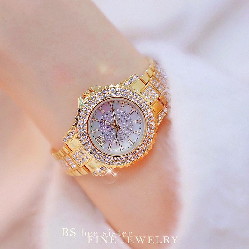 Wristwatches Luxury Fashion Silver Stainless Steel Women Watch Elegent Japan Movement Quartz Wristwatch Diamonds Waterproof, Slivery;brown
Wristwatches Luxury Fashion Silver Stainless Steel Women Watch Elegent Japan Movement Quartz Wristwatch Diamonds Waterproof, Slivery;brown