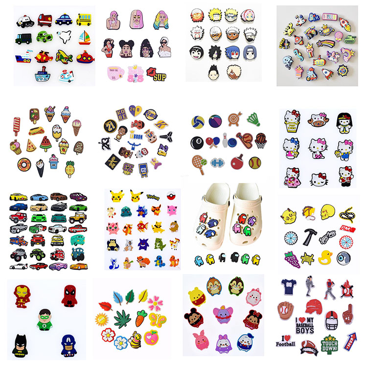 custom 100pcs cute cartoon croc charms hot fashion shoe accessories diy decoration buckle christmas party gift
custom 100pcs cute cartoon croc charms hot fashion shoe accessories diy decoration buckle christmas party gift