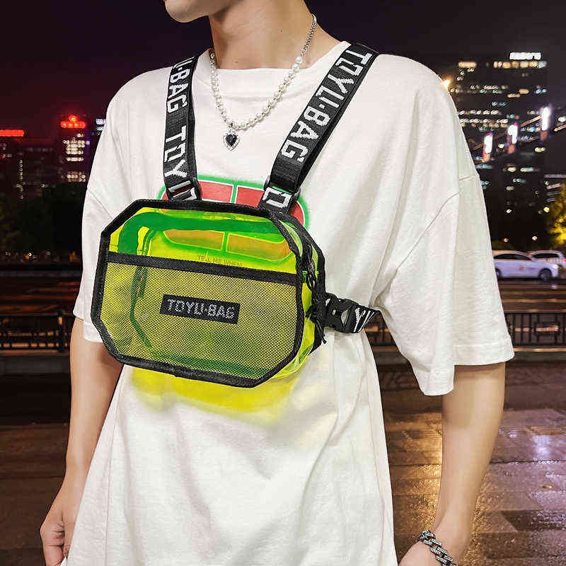 Functional Tactical Chest Rig Bag Fashion Bullet Hip Hop Vest Streetwear Bags Unisex Pvc Waist Pack Women Black Chest Bag 220615, Clear
Functional Tactical Chest Rig Bag Fashion Bullet Hip Hop Vest Streetwear Bags Unisex Pvc Waist Pack Women Black Chest Bag 220615, Clear