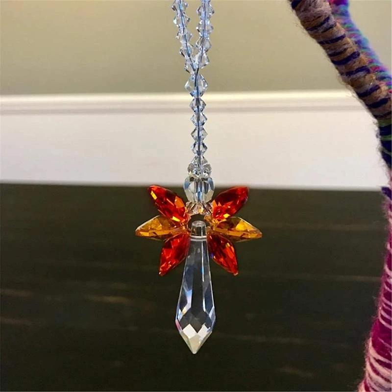Interior Decorations Office Angel Crystal Home Accessories Rainbow Car Strap Rearview Mirror Ornaments Retouch InteriorInterior
Interior Decorations Office Angel Crystal Home Accessories Rainbow Car Strap Rearview Mirror Ornaments Retouch InteriorInterior