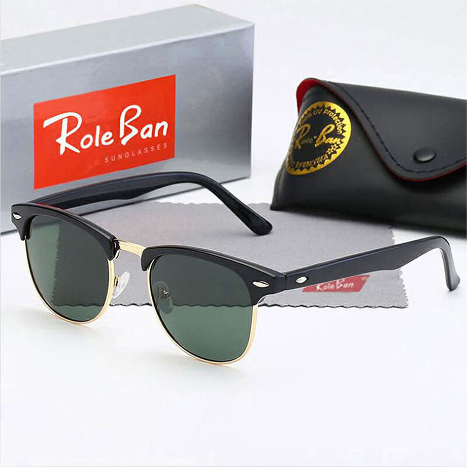 Role Ban mens Sunglasses Metal hinge Fashion eyeglass UV Protection men Eyewears Luxury womens glasses Glass Lens women Eyewear Half Frame spectacles with boxs
Role Ban mens Sunglasses Metal hinge Fashion eyeglass UV Protection men Eyewears Luxury womens glasses Glass Lens women Eyewear Half Frame spectacles with boxs