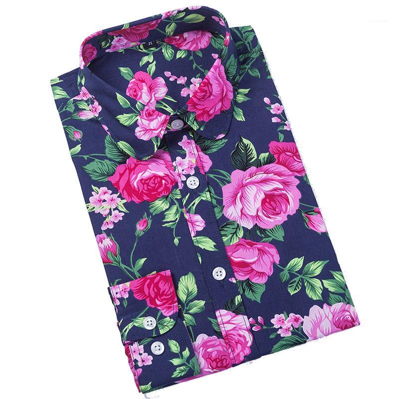 Women's Floral Printed Blouses Spring And Autumn Casual Cotton Turn-Down Collar Long Sleeve S-5XL Plus Size Rose Flowers Shirts &, Blue printed blouse
Women's Floral Printed Blouses Spring And Autumn Casual Cotton Turn-Down Collar Long Sleeve S-5XL Plus Size Rose Flowers Shirts &, Blue printed blouse