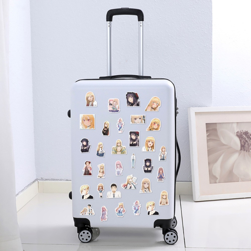 51Pcs/Lot anime My dress up darling sticker graffiti Stickers for DIY Luggage Laptop skin Kitagawa Marin Sticker