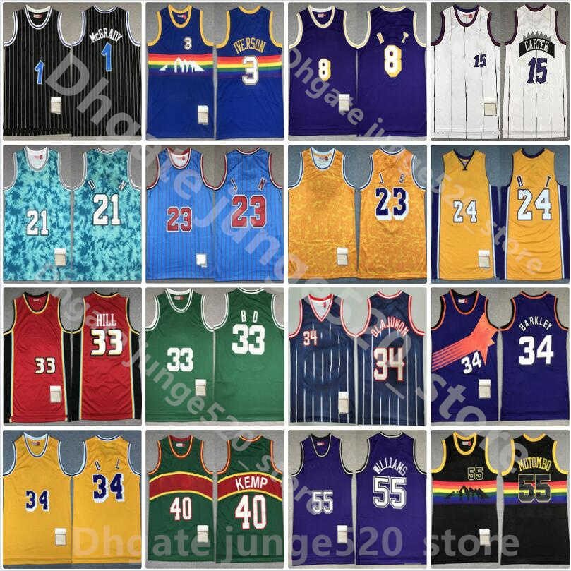 Fast Delivery Mitchell Ness Retro Basketball Jerseys 32 Johnson Allen Bird Steve Nash Scottie Pippen Grant Hill Chris Webber Jason Williams Tracy McGrady, As picture 4
Fast Delivery Mitchell Ness Retro Basketball Jerseys 32 Johnson Allen Bird Steve Nash Scottie Pippen Grant Hill Chris Webber Jason Williams Tracy McGrady, As picture 4