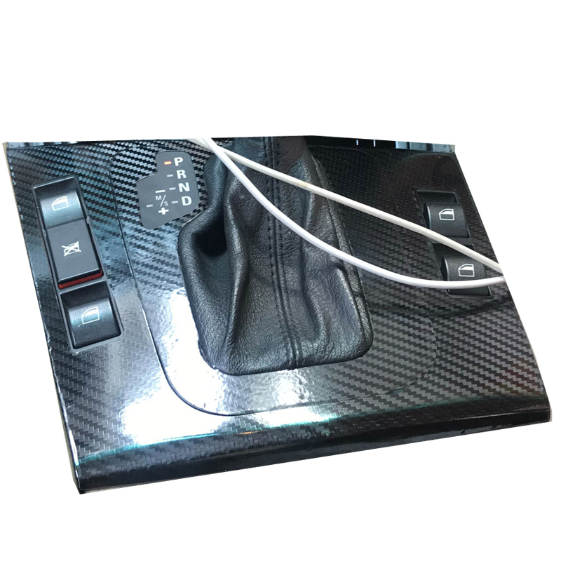 For BMW 3 Series E46 4 Door 19982004 Interior Central Control Panel Door Handle Carbon Fiber Stickers Decals Car styling Accessor
