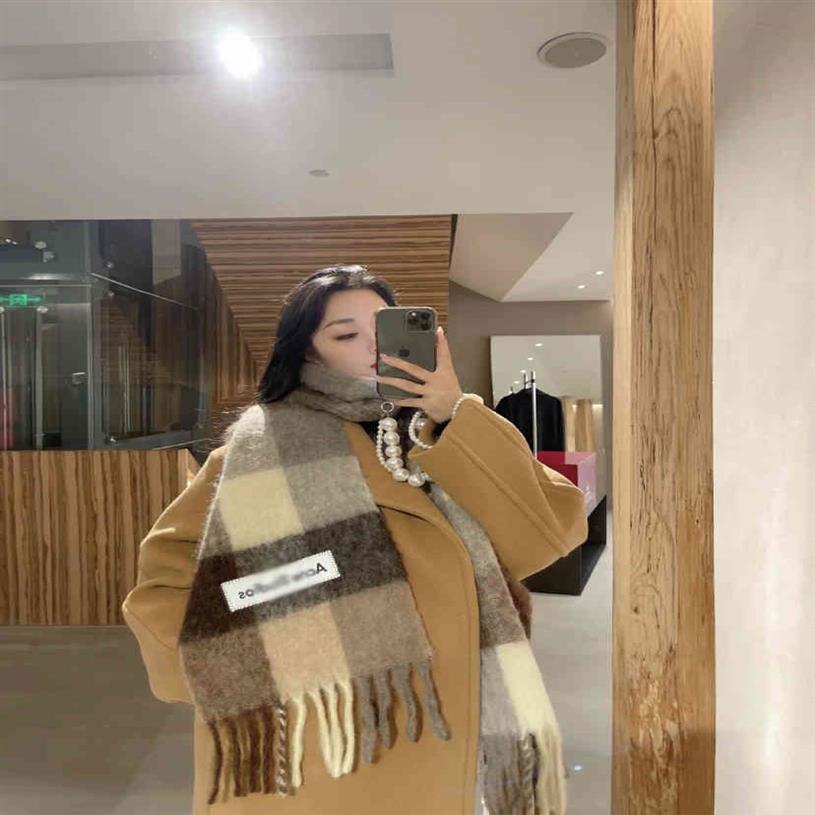 Acne studios rainbow scarf color matching Plaid tassel wool couple warm shawl for men and womenxwl2147
Acne studios rainbow scarf color matching Plaid tassel wool couple warm shawl for men and womenxwl2147