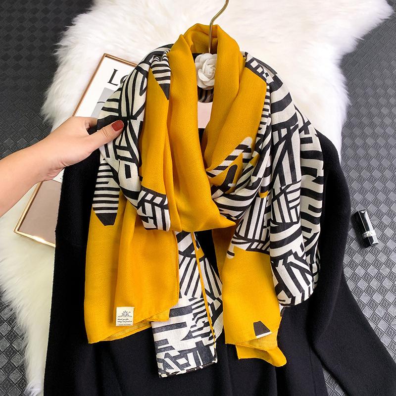 Scarves Designer Cotton Scarf High Quality Foulard Bandana Long Lrage Shawls Wrpas Winter Warm Pashmina 2022Scarves
Scarves Designer Cotton Scarf High Quality Foulard Bandana Long Lrage Shawls Wrpas Winter Warm Pashmina 2022Scarves