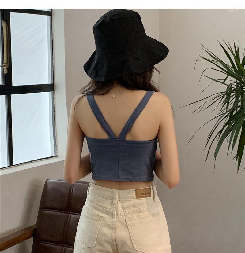 Women's Tanks & Camis Sexy Women Summer Crop Tops Sleeveless Short Cotton U Collar Knitted Tank CamisWomen's, Black
Women's Tanks & Camis Sexy Women Summer Crop Tops Sleeveless Short Cotton U Collar Knitted Tank CamisWomen's, Black