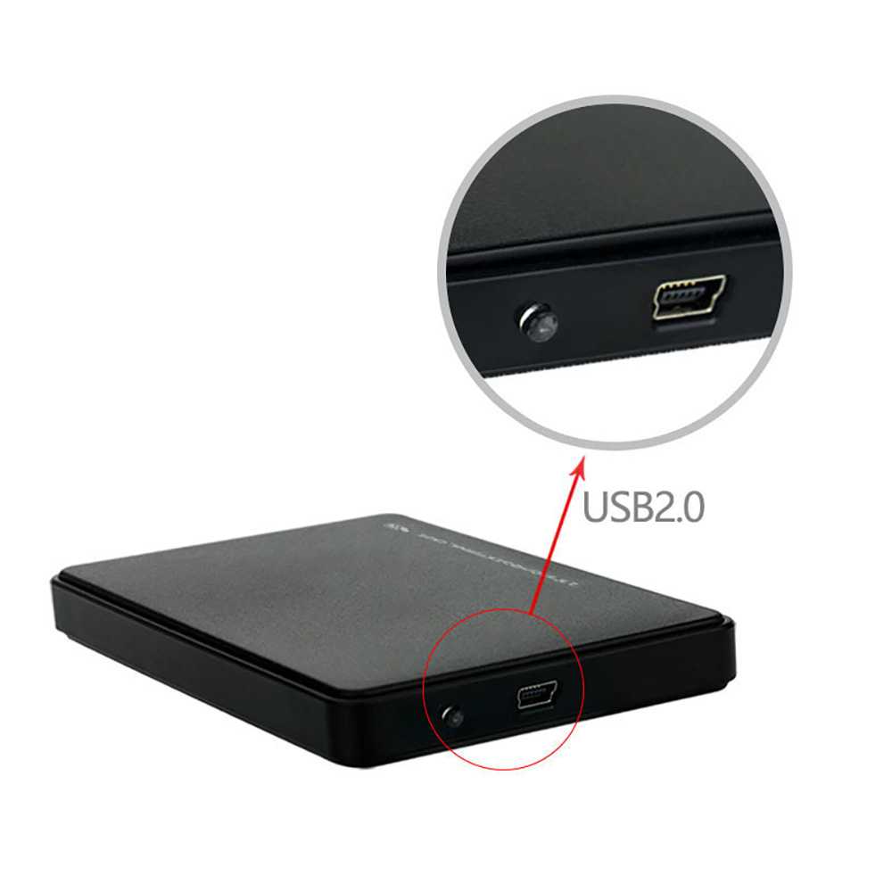 Epacket USB 20 2TB SATA SSD External Hard Drive Enclosures Portable Desktop Mobile Hard Disk Case