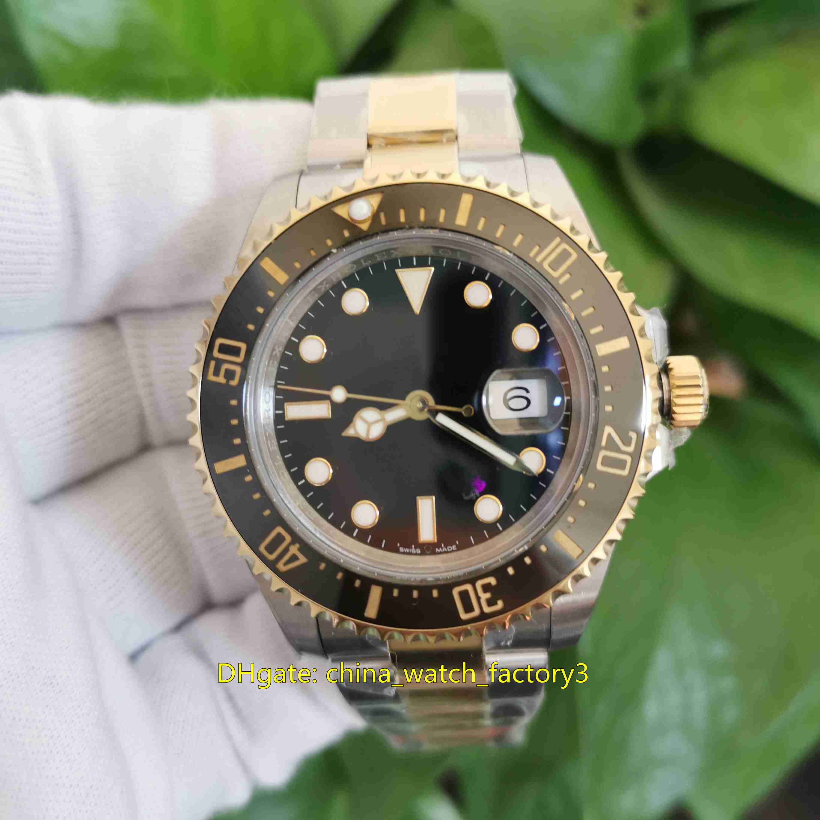 BP Maker Top Quality Watches 43mm Sea-Dweller 126603 18k Gold Sapphire Ceramic Asia CAL.2813 2836 3235 Movement Mechanical Automatic Mens Watch Men's Wristwatches, Plastic box
BP Maker Top Quality Watches 43mm Sea-Dweller 126603 18k Gold Sapphire Ceramic Asia CAL.2813 2836 3235 Movement Mechanical Automatic Mens Watch Men's Wristwatches, Plastic box