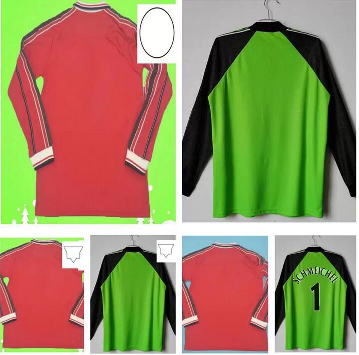 Manchester Long Sleeve 1998 1999 Retro MAN Soccer Jersey 98 99 Vintage Classic Famous goalkeeper shirt Football #1 Schmeichel CANTONA BECKHAM SOLSKJAER UTD full, Red
Manchester Long Sleeve 1998 1999 Retro MAN Soccer Jersey 98 99 Vintage Classic Famous goalkeeper shirt Football #1 Schmeichel CANTONA BECKHAM SOLSKJAER UTD full, Red